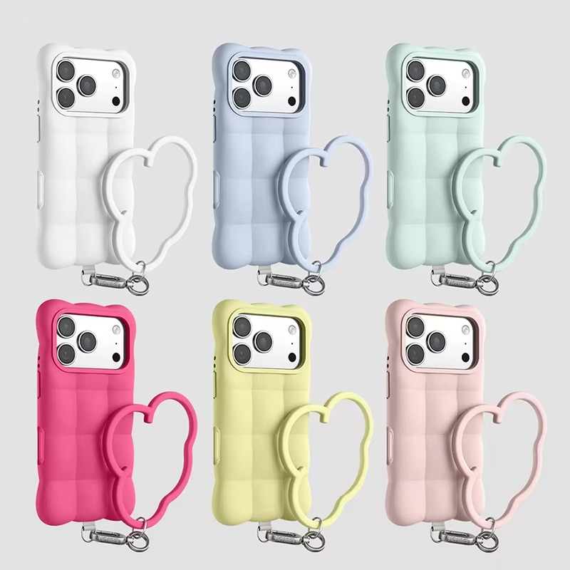 Phone Accessories Charms - غطاء هاتف إبداعي لطيف بتصميم ثلاثي