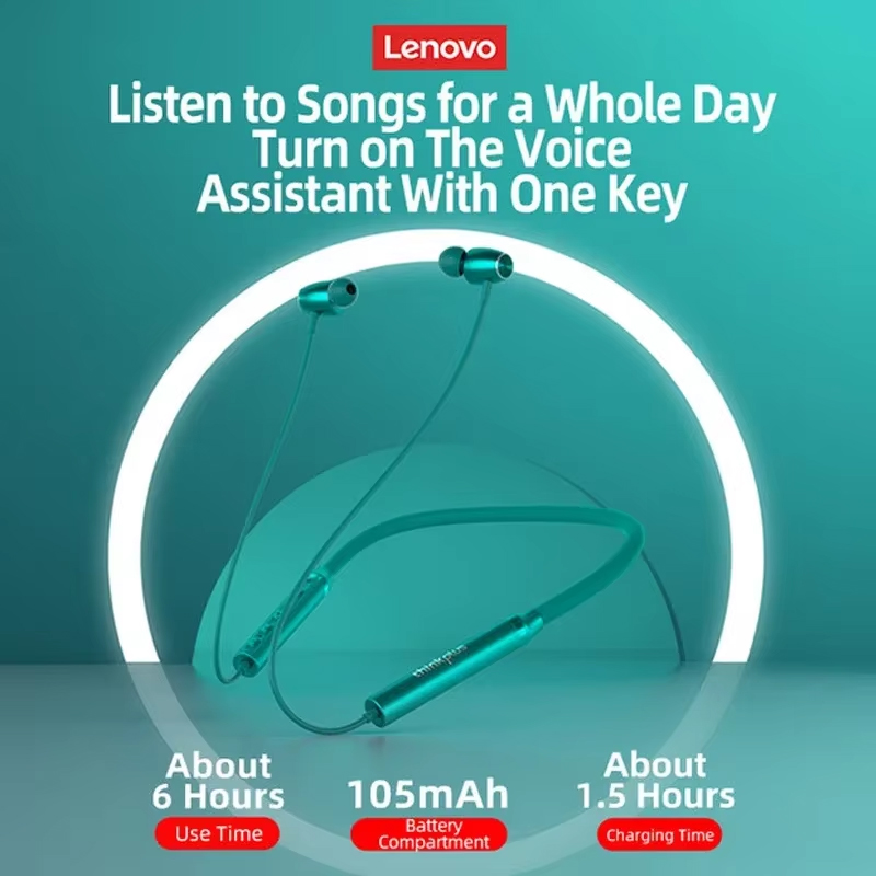 سماعات أذن لينوفو HE05X الأصلي - مراجعة Phone Accessories Amazon وسعره