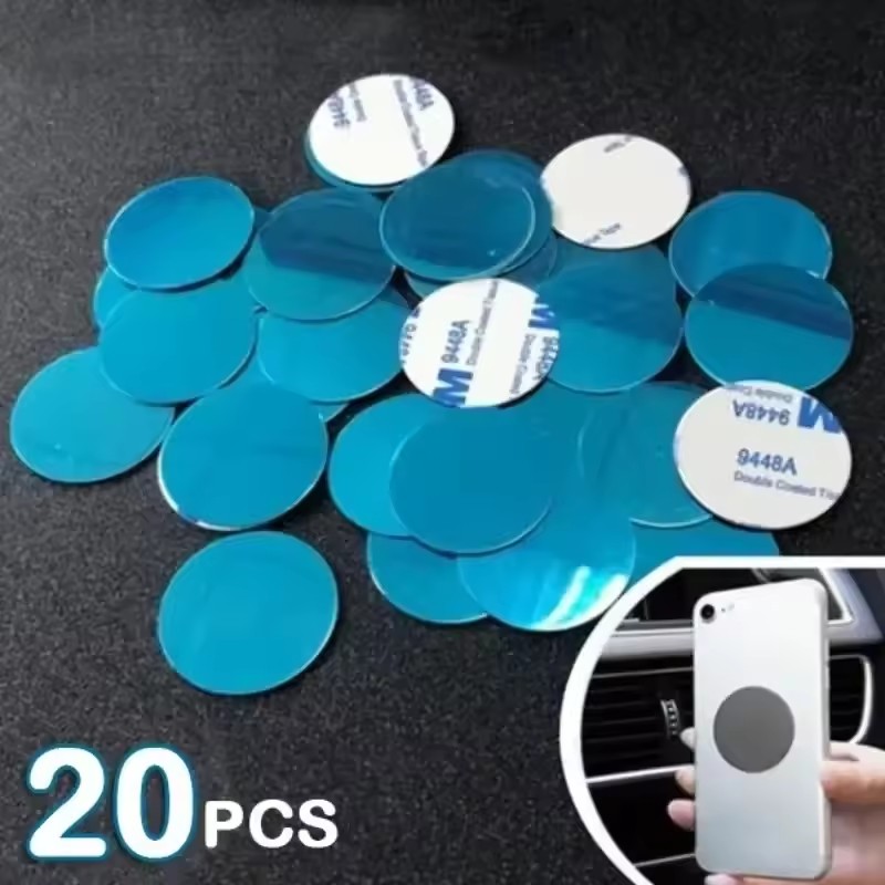 1/50 قطعة من ملصقات الصفائح ال - مراجعة Phone Accessories Holder Car وسعره