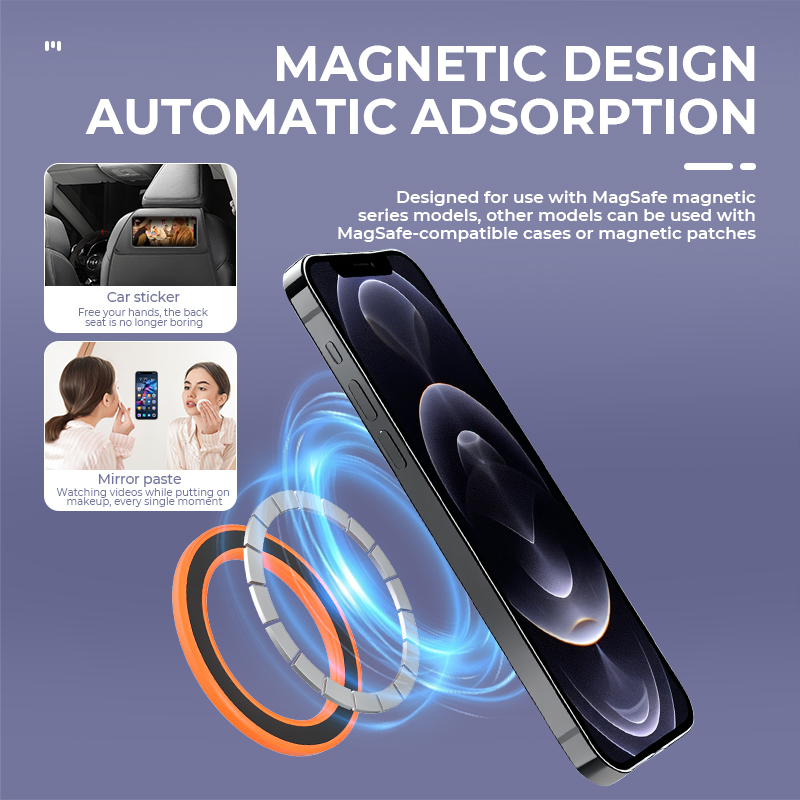 ل Magsafe حامل هاتف حلقي مغناط - مراجعة Phone Accessories Holder Car وسعره
