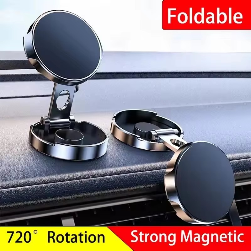 حامل سيارة مغناطيسي قابل للطي  - مراجعة Phone Accessories Holder Car وسعره